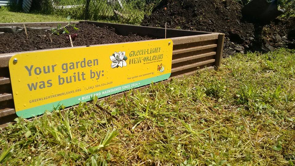 Community garden in New Orleans