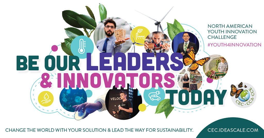 Be our Leaders and Innovators Today! - Poster for the 2019 Youth Innovation Challenge