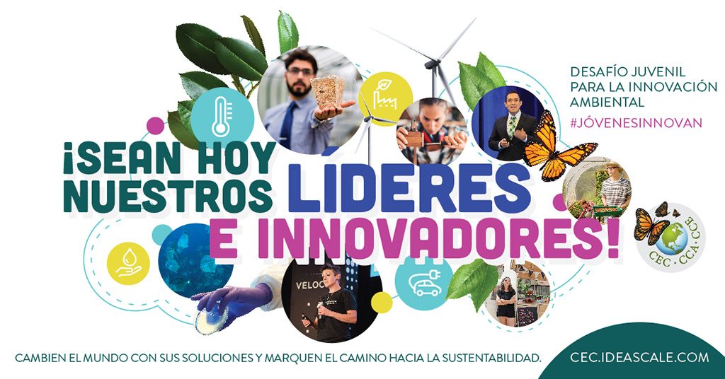 ¡Sean hoy nuestros líderes e innovadores! Poster for the 2019 Youth Innovation Challenge