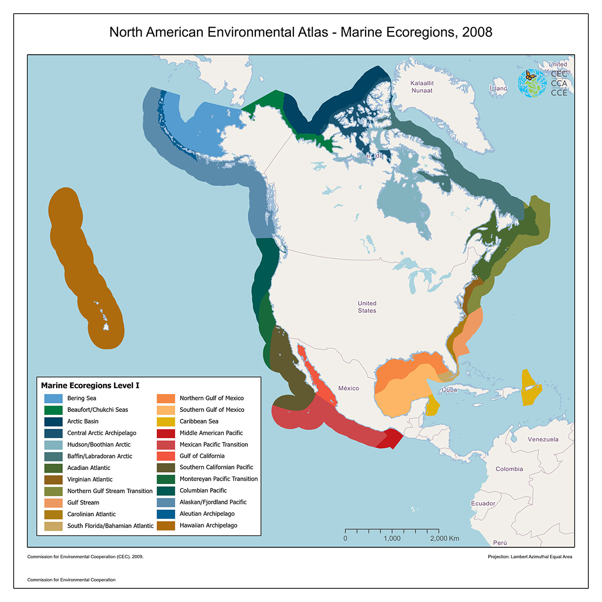 CEC Atlas Map