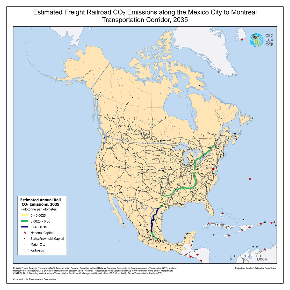 CEC Atlas Map