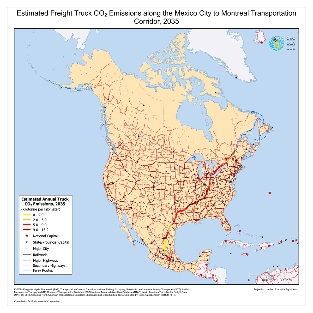 CEC Atlas Map