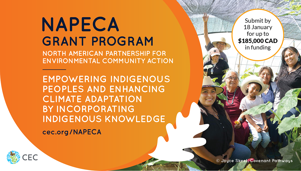 NAPECA is a community grant program that engages with local and indigenous communities