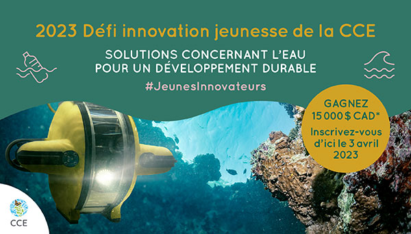 Cette année, le Défi se déroule sur le thème « Des solutions concernant l’eau pour un développement durable ».