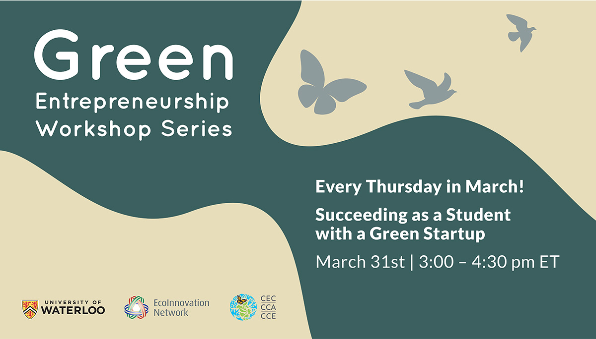 Green Entrepreneurship Workshop Series