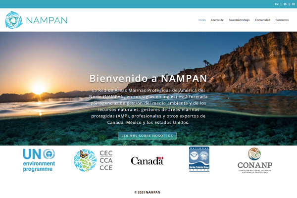 NAMPAN website