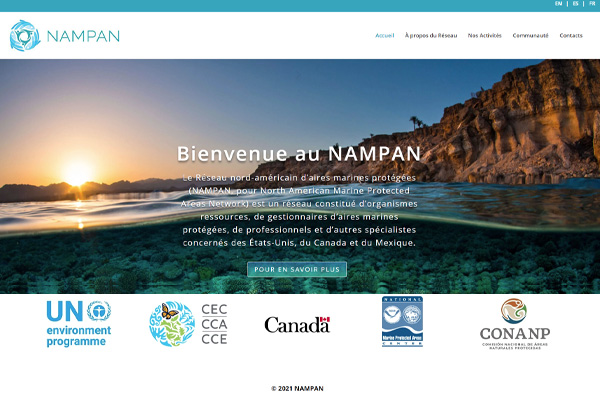 NAMPAN website