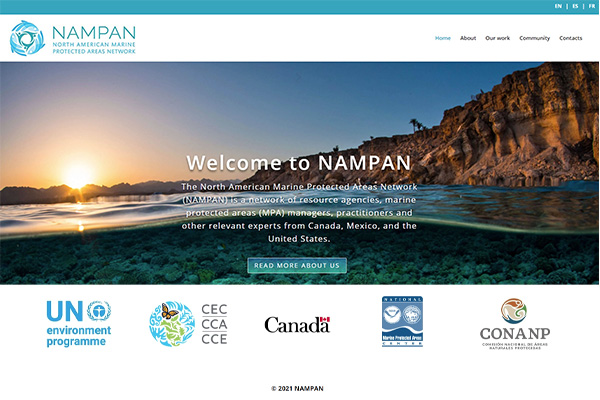 NAMPAN website
