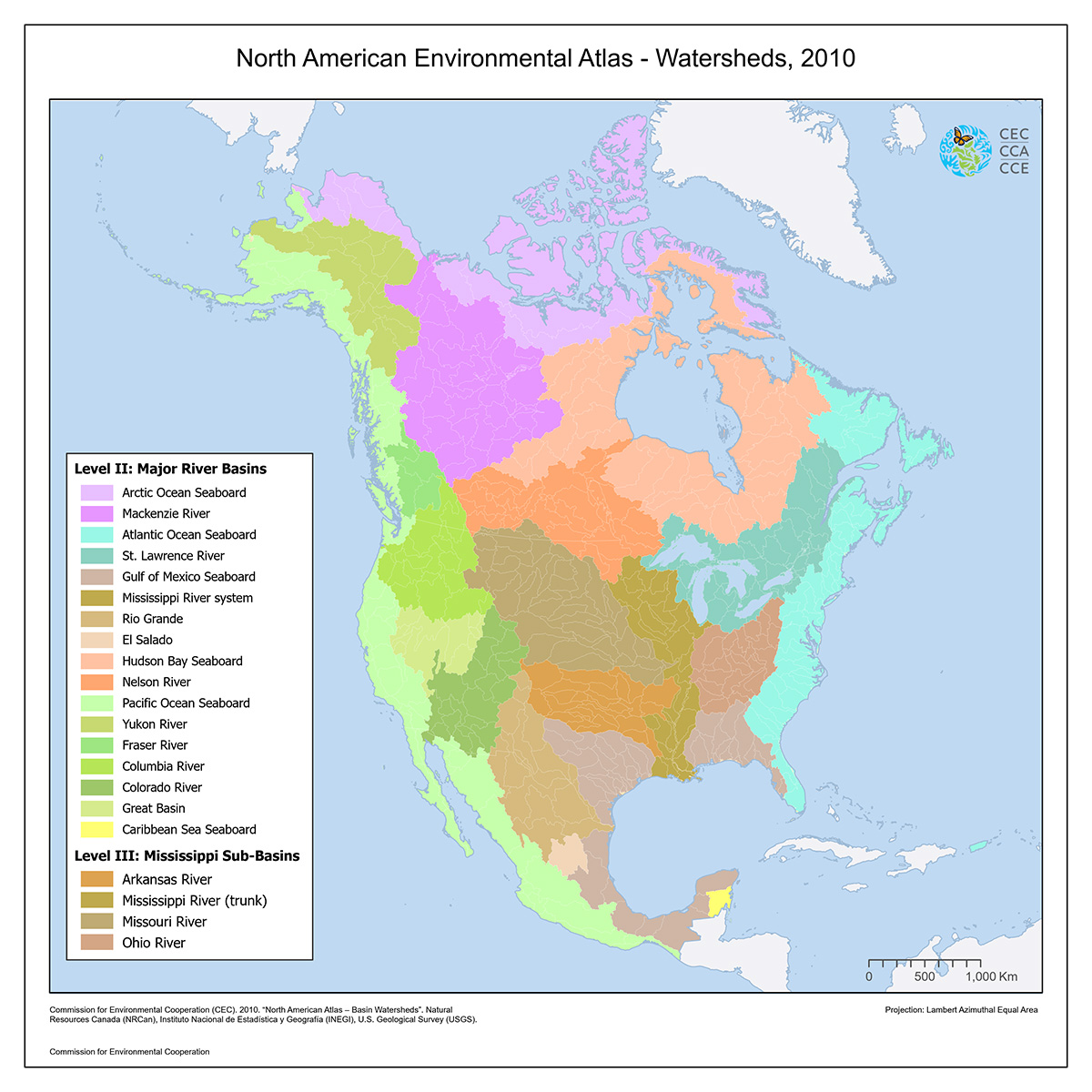 Us Watersheds