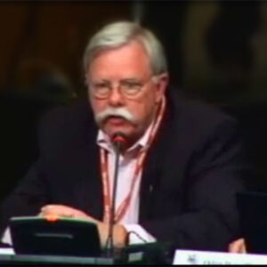 JPAC Skeaper on the microphone