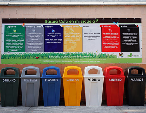 Basura Cero en mi Escuela, programa escolar de separación y reciclaje