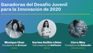 Banner with all the 2020 YIC winners from the three countries