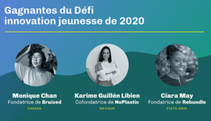 Banner with all the 2020 YIC winners from the three countries