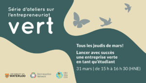 Green Entrepreneurship Workshop Series