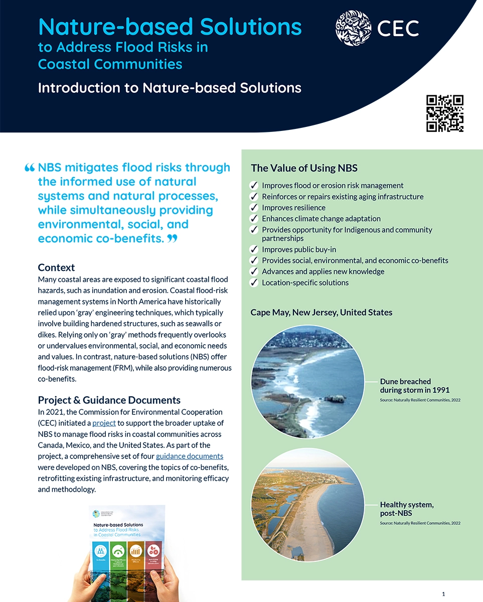 Publication Cover - Introduction to Nature-based Solutions