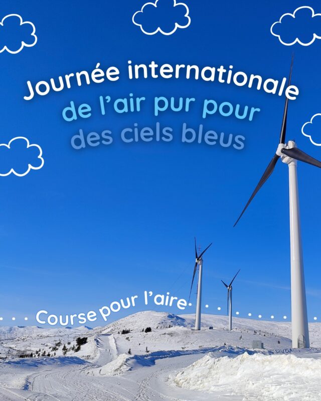 Ce dimanche, nous célébrerons la Journée internationale de l’air pur pour des ciels bleus ☁️🌬️💙
Le thème de cette année, « Une course pour un air sain », souligne la nécessité urgente d’accélérer la mise en œuvre de solutions et l’action collective afin d’offrir un air pur à toutes et tous.
Il est essentiel d’investir dans un air pur, car cela :
✨ améliore la qualité de vie;
👥 sauve des vies;
📈 renforce l’économie;
💡 ouvre des portes à l’innovation.
La CCE comprend qu’il est important d’assurer un air pur pour la santé humaine grâce à ses activités liées à son projet intitulé « Transition des collectivités éloignées à l’énergie renouvelable » et à la surveillance de la qualité de l’air menée par les collectivités.
En savoir plus :
👉Pour en savoir plus suivez le lien dans notre bio!