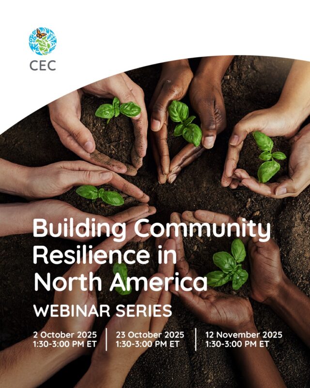 🚀Join us for our webinar series on Building Community Resilience in North America 🌿🌎 This three-part webinar series will bring together experts, communities and the public-at-large from Canada, Mexico and the United States to discuss pressing environmental challenges in the region.
🟢Webinar 1: The Environmental Health Impacts of Wildfires and Associated Toxins 🌲🔥
📌 Thursday 2 October
⏰ 1:30-3:00 PM ET
🟢Webinar 2: Mercury and Toxic Cosmetics in North America 🏭💄
📌 Thursday 23 October
⏰ 1:30-3:00 PM ET
🟢Webinar 3: The Impact of Changing Seasonality on Communities Across North America 🍂❄️
📌 Wednesday 12 November
⏰ 1:30-3:00 PM ET
👂🗣️ These webinars will be held in English, Spanish and French, with simultaneous interpretation provided.
Don’t miss out and join the conversation!
Learn more and register here:
👉More info link in bio!